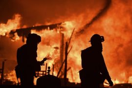 Incendios infernales azotan el norte de California