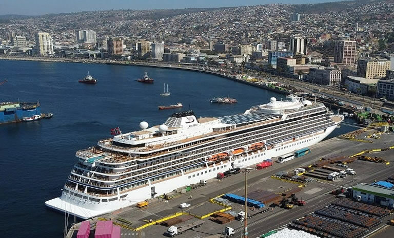 Puerto Valparaíso proyecta arribo de 28 cruceros para la temporada 2024-2025